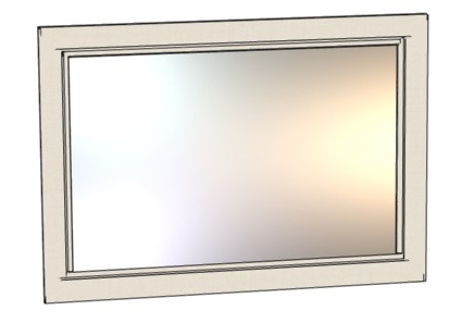 Зеркало фацет на основе МДФ В600хШ800х16